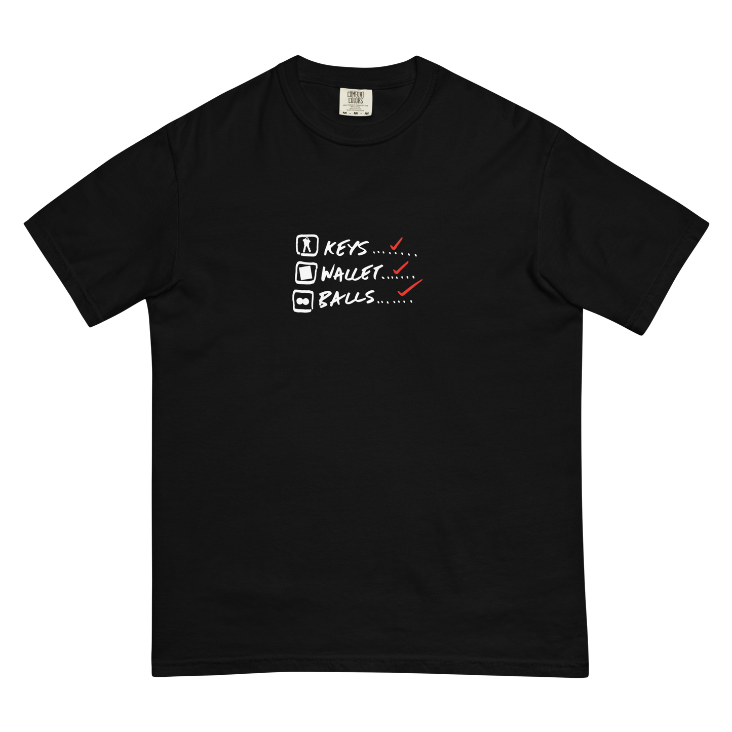 Keys Wallet Balls T-Shirt