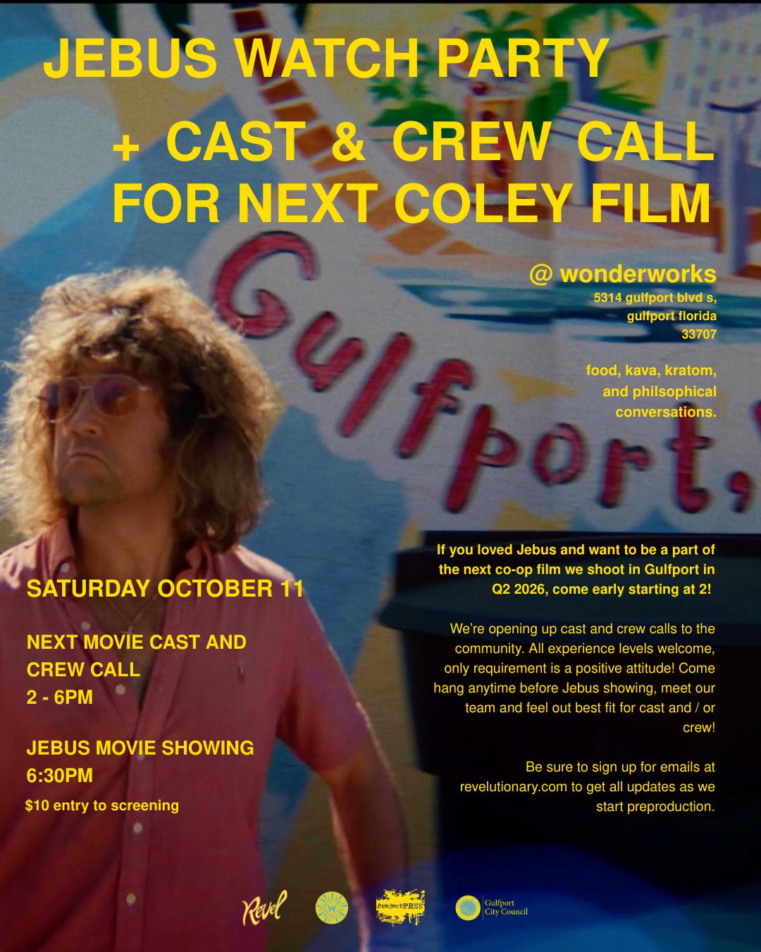 Oct 11 Jebus Screening @ Wonderworks